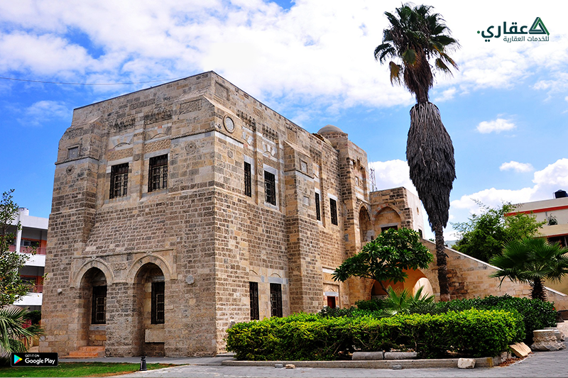 قصر الباشا من أخر القصور الأثرية في مدينة غزة 